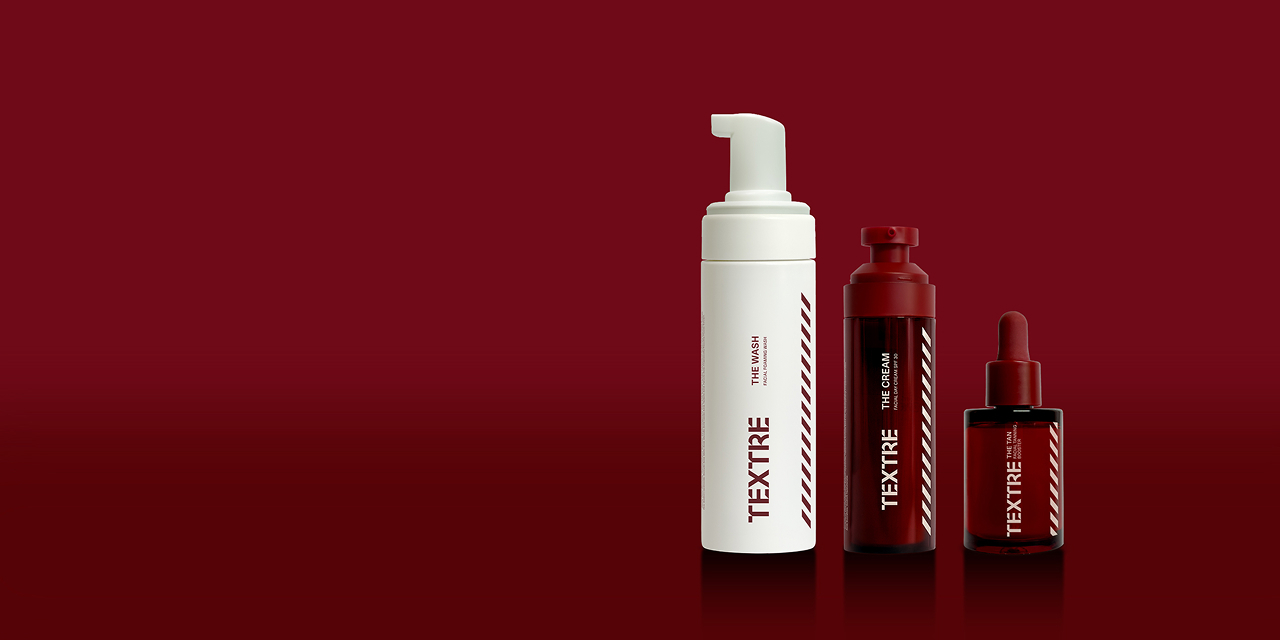 All three Textre products fully visible